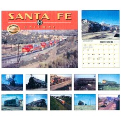 6908-0754 / 2016 Santa Fe Railway Kalender_10618