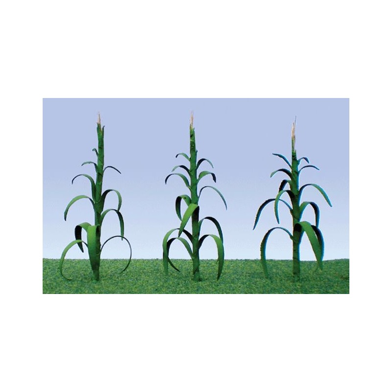 HO Corn stalks 2.5cm Tall - 30 Stück