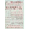 460-90005 HO Railroad Roman letters and nr red_12859