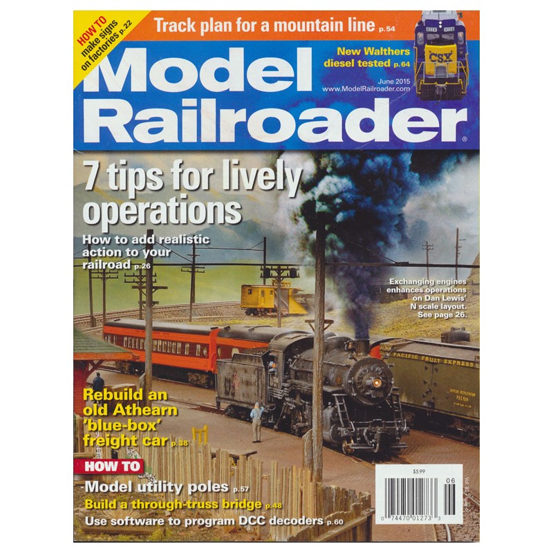 20150106 Model Railroader 2015 / 6