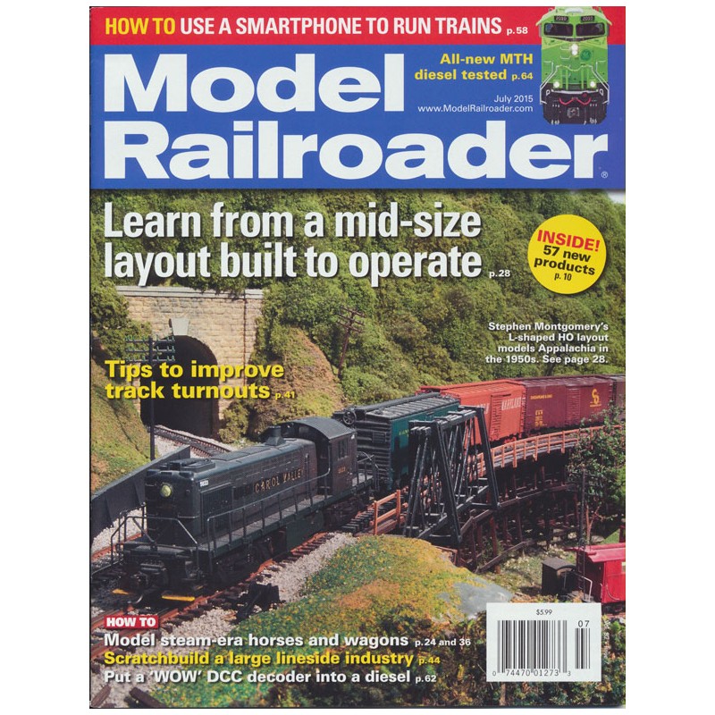 20150107 Model Railroader 2015 / 7