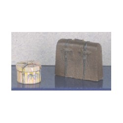 169-7429 O Reisetasche und Hut Box
