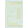 460-90036 HO Roman - Condensed Letters  Nr