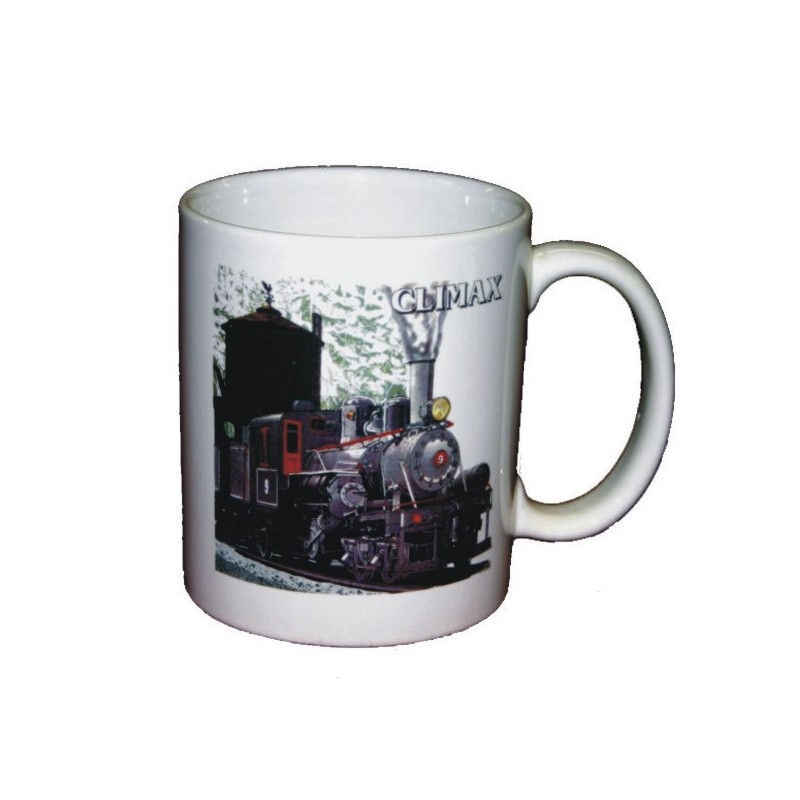 Climax Logging Locomotive Mug