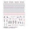 5008-AR99011 1/12 (120mm) to 1/8 Tattoo decals_17292