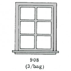HO Window 19 x 23mm