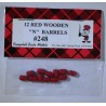 N Wood Barrels red 200-248