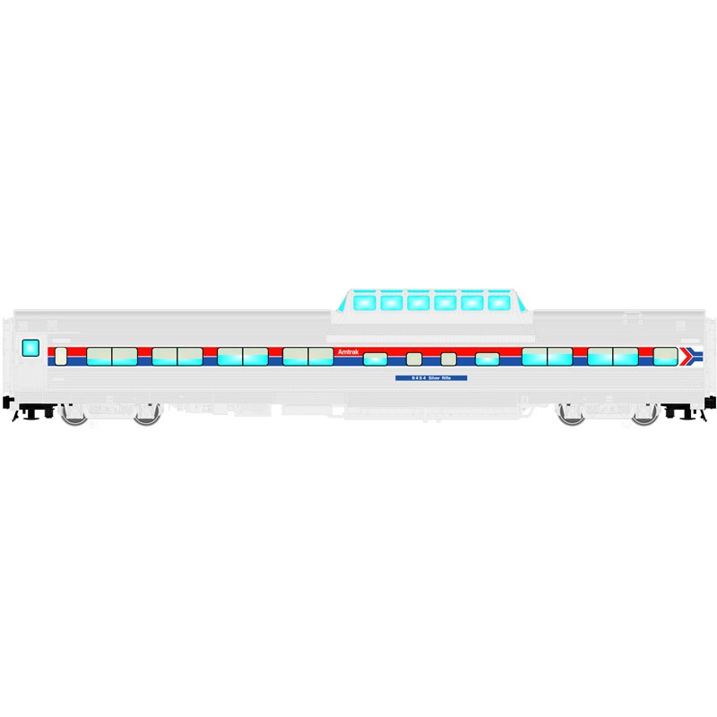 151-3009015-1 O CZ Dorm w/Conductors window Amtrak