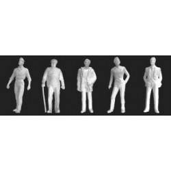1/24 Male Figures 3 white - 373-97126
