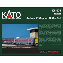 381-106-079 N Amtrak El Capitan Ph I 10-car Set_18824