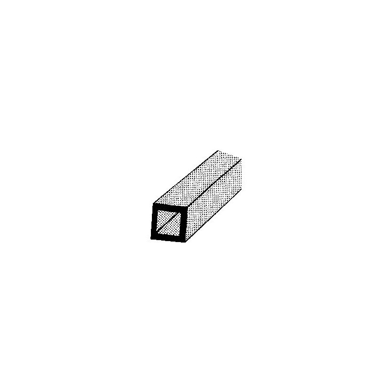 570-90204 5/16 Square Tubing 0.8 x 0.8 cm