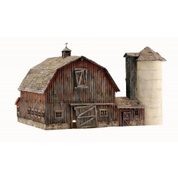 N Old Weathered Barn Built--Ready