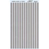 460-PS-4-1/4 Parallel stripes silver 1/4 wide