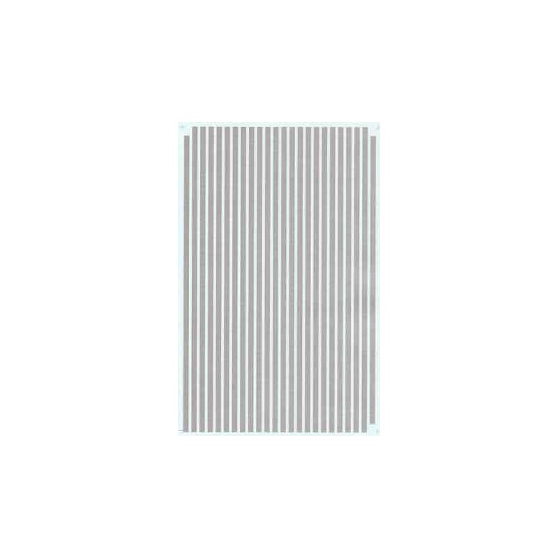 460-PS-4-1/8 Parallel stripes silver 1/8 wide