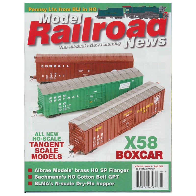20153604 Model Railroad News 2015 / 4
