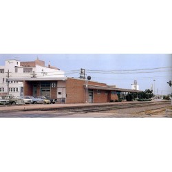 HO Modern Brick Santa Fe Station