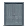 300-3964 1/2"  4 Panel Double Door_25712