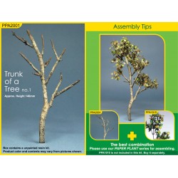 JWM-2001 5.5 Tree Trunk unpainted Resin