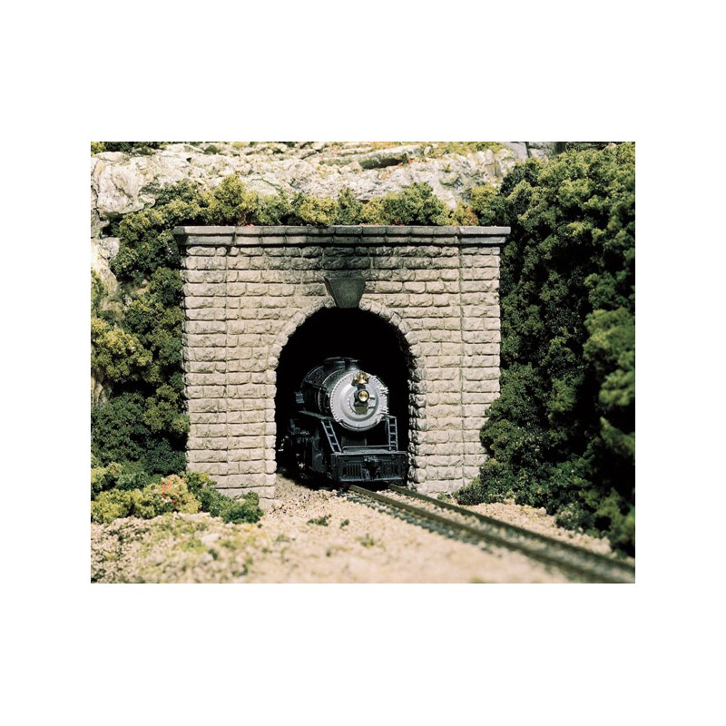 HO Tunnelportal Stein einspurig