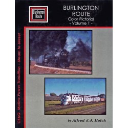 287-8 Burlington Route Color Pictorial Vol. 1