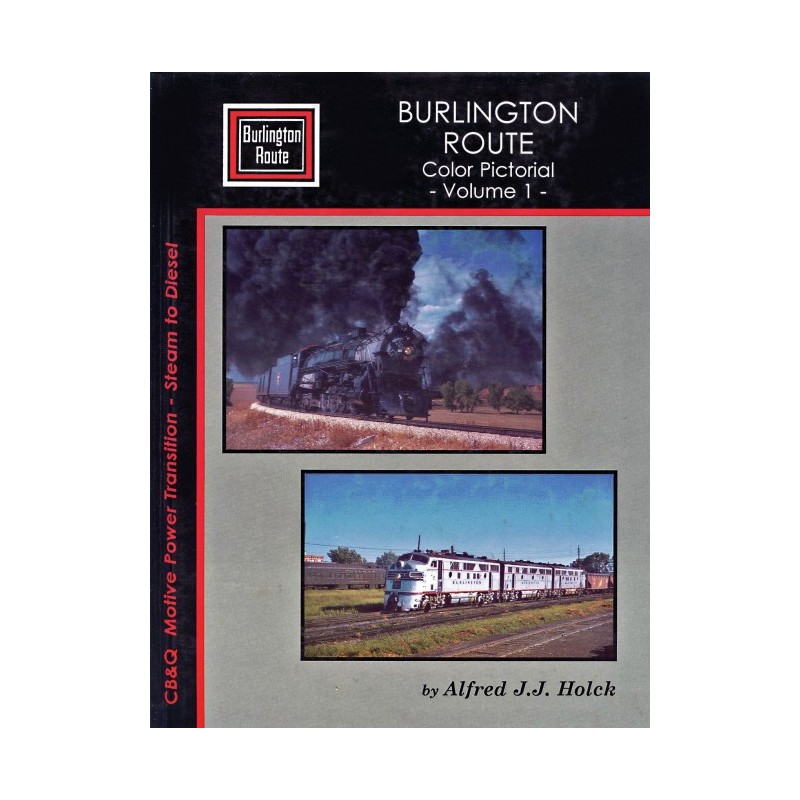 287-8 Burlington Route Color Pictorial Vol. 1