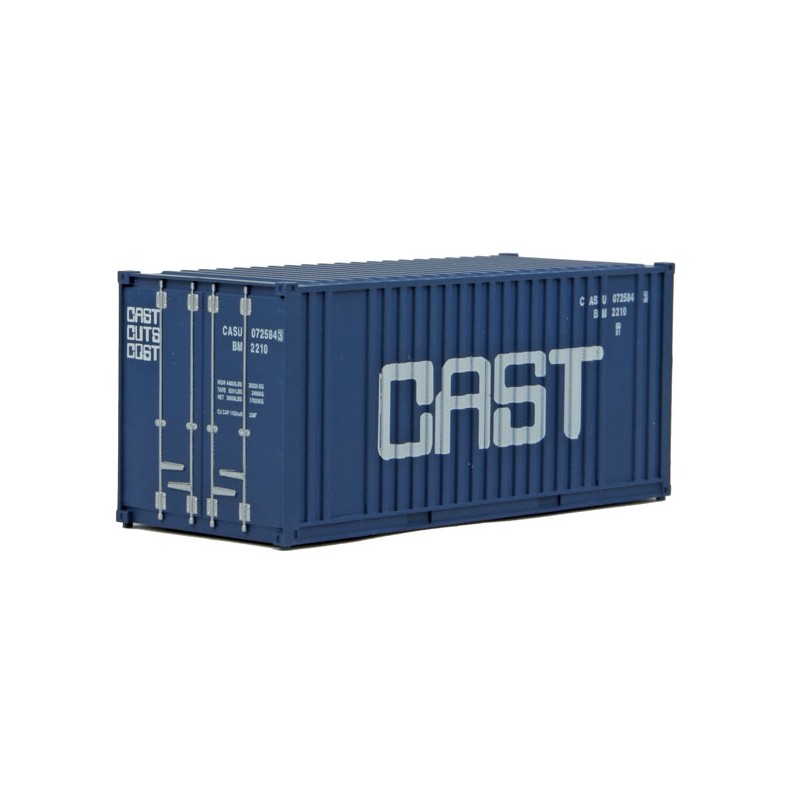 949-8009 HO 20' Container w/Flat Panel CAST