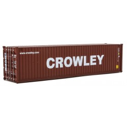 949-8261 HO 40' Hi-Cube Container Crowley brown