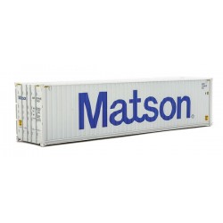 949-8263 HO 40' Hi-Cube Container Matson gray bl