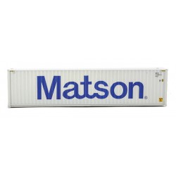 949-8263 HO 40' Hi-Cube Container Matson gray bl