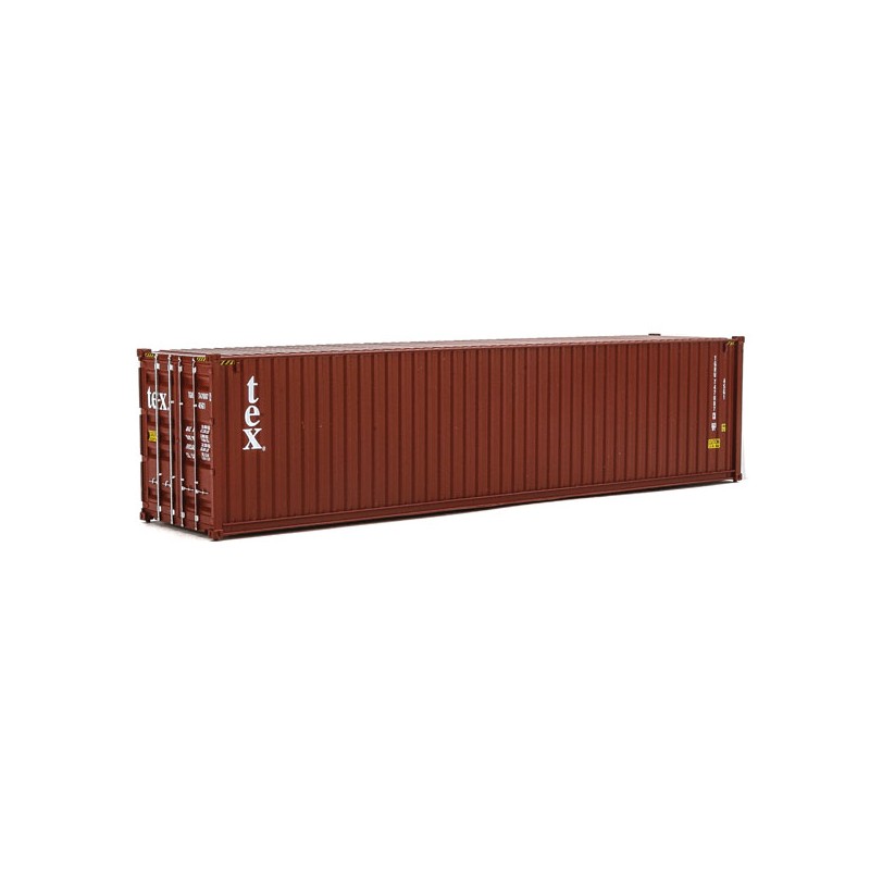 949-8266 HO 40' Hi-Cube Container TEX brown whit