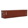 949-8266 HO 40' Hi-Cube Container TEX brown whit