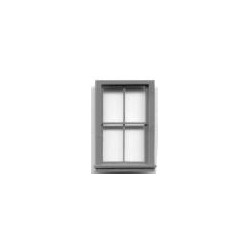300-5117  HO 4-Pane Window
