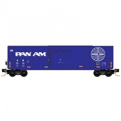 N 50' rib side box car Pan Am 3316