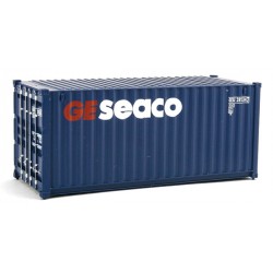 949-8064 HO 20' Corr.Side Container GE Seaco blue