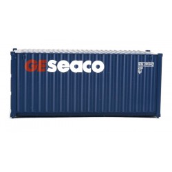 949-8064 HO 20' Corr.Side Container GE Seaco blue