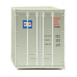 949-8218 HO 40' Hi-Cube Corr. Container MOL gray