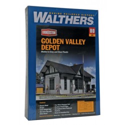 HO Golden Valley Depot 16.2 x 8.4 x 10cm