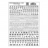 Dry Transfer Decals Extended Gothic R.R. schwarz_3266