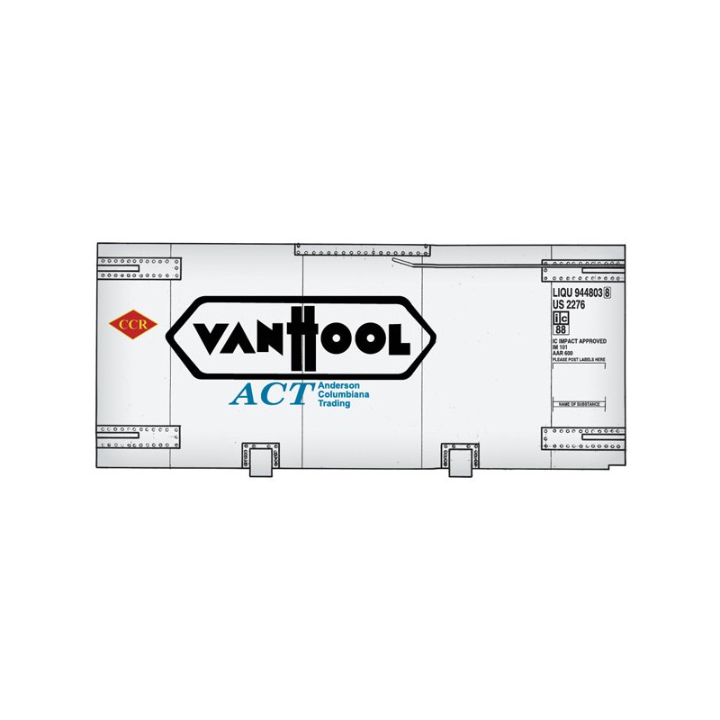 HO 20' Tank Container - kit - Vanhool
