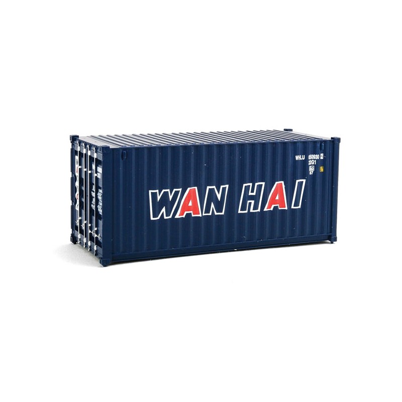 949-8066 HO 20' Corr Container Wan Hai