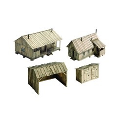 O-Scale Sawmill Outbuildings