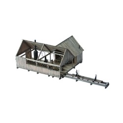 O-Scale Steam Sawmill with Planer