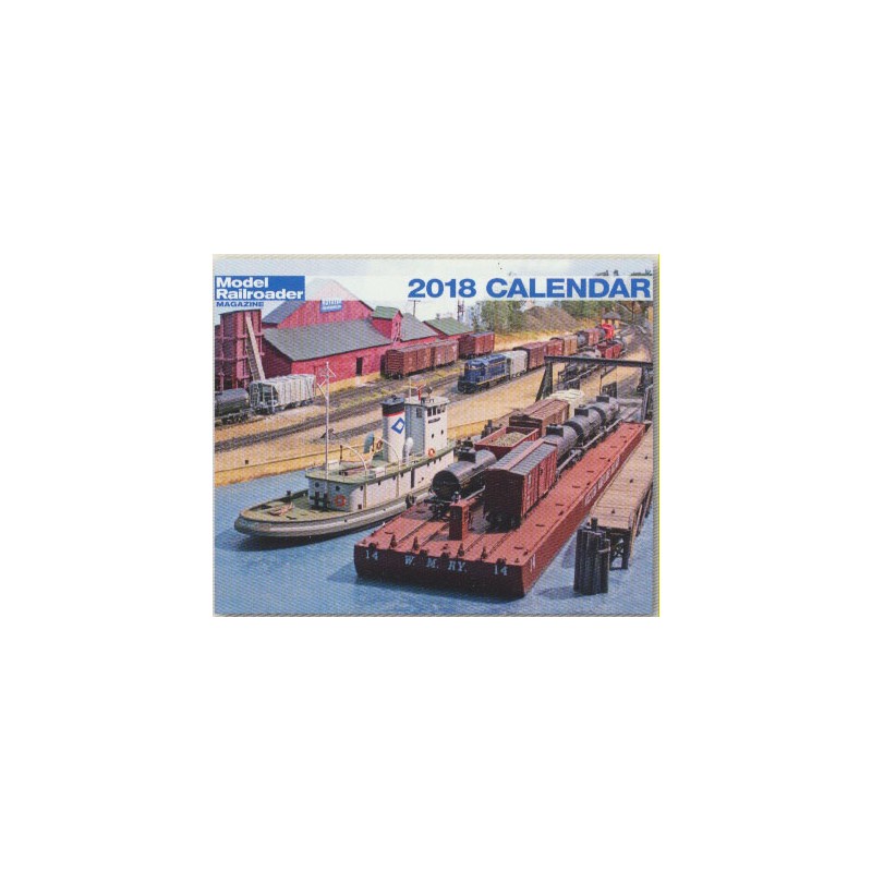 400-68187 / 2018 Model Railroader's Kalender