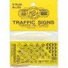 184-5 N Highway signs Warning 1 1971-Present bla