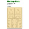 JWM-5028 Marking Mask for 1/35 WWII US Star for Sh
