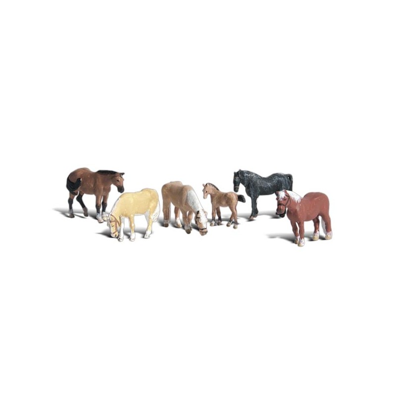 HO Bauernhof-Tiere - Farm Horses