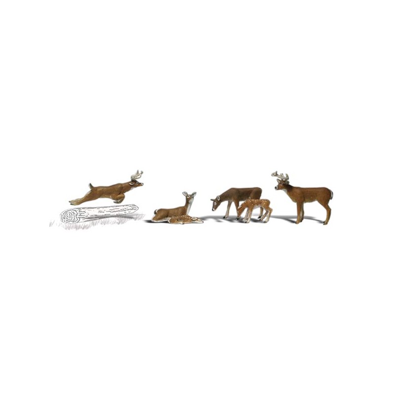 HO Hirsche - Deer