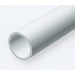 Polystyrol Rohr 60 cm DM: 2.4 - Innen 1.0mm 9Stk