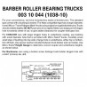 489-003.10.044 N MTL Barber Roller Bearing
