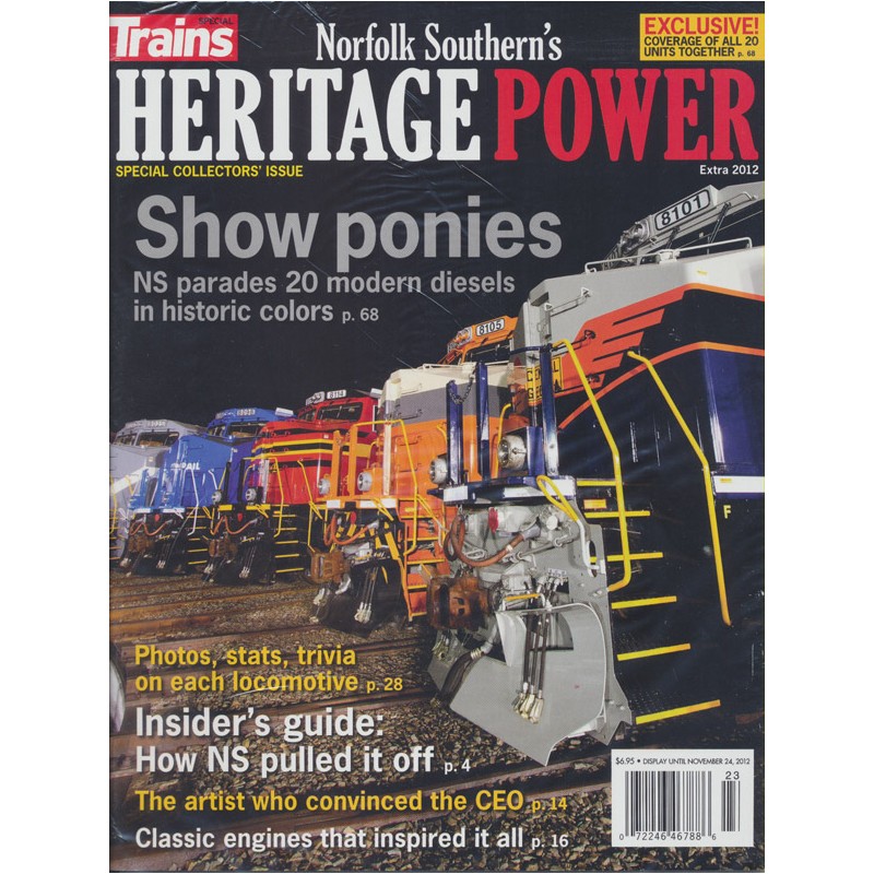 Trains Special Norfolk Southern's Heritage Power